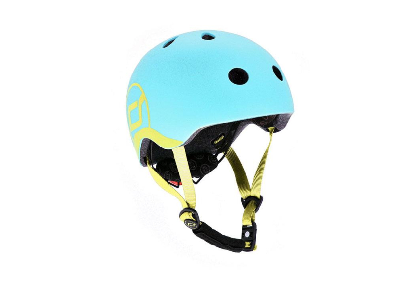 Scoot & Ride Kask Ochronny XXS-S dla dzieci 1-5 lat Blueberry